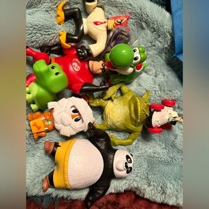 dc car/ spiderwick chronicles goblin/ 
Toy bundle!